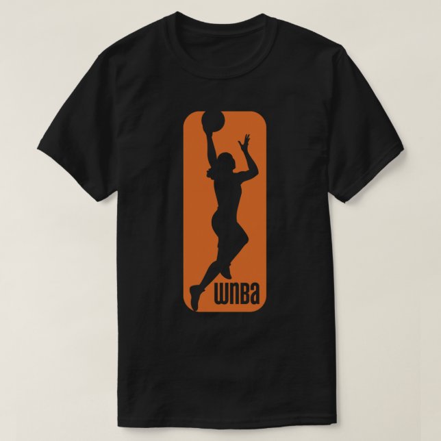 Wnba Basketball Logotyp Tshirt Classic T Classic T Shirt (Design framsida)