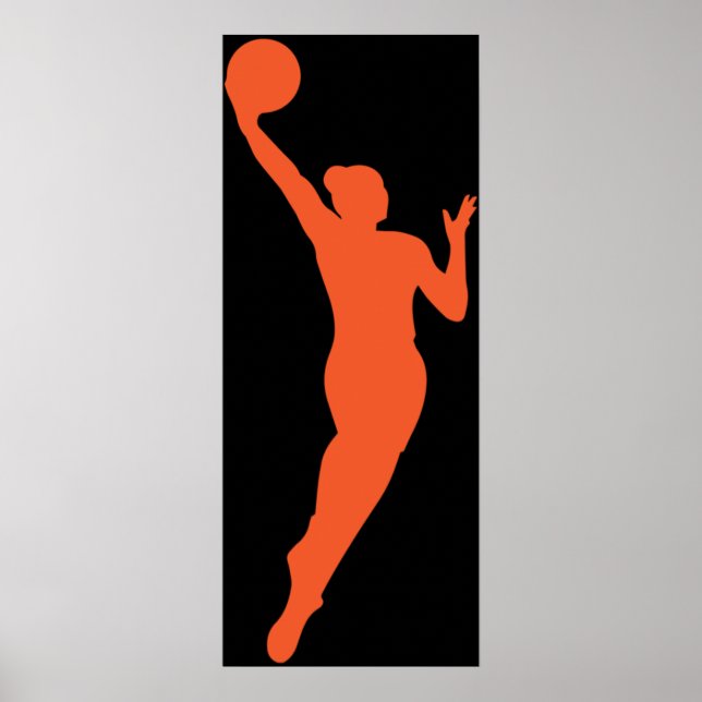 WNBA Basketball Poster (Framsidan)