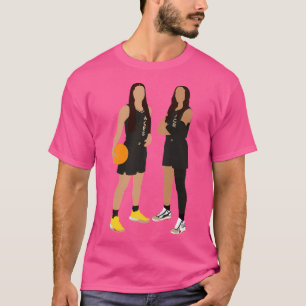 Wnba- Las Vegas Ess Kelsey Plum 10 A'Ja Wilson T Shirt