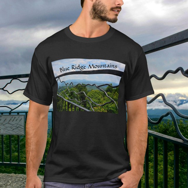 WNC-fotografi för Blue Ridge Mountains T Shirt (Skapare uppladdad)