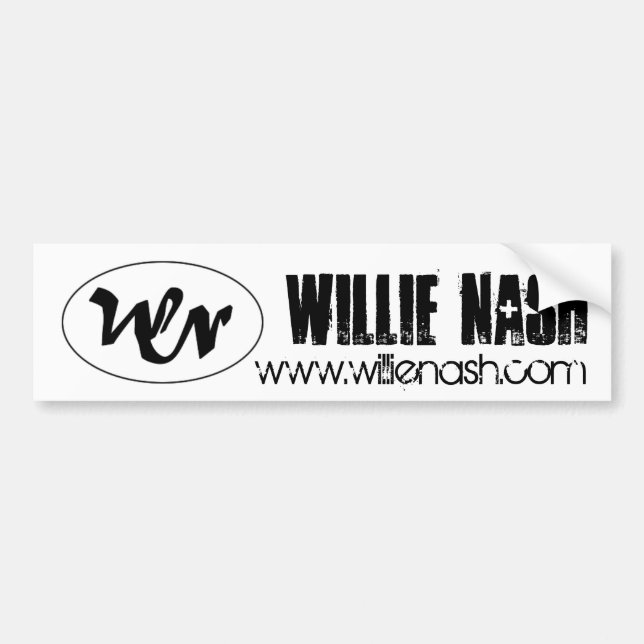 wnlogotyp, Willie Nash, www.willienash.com Bildekal (Framsidan)