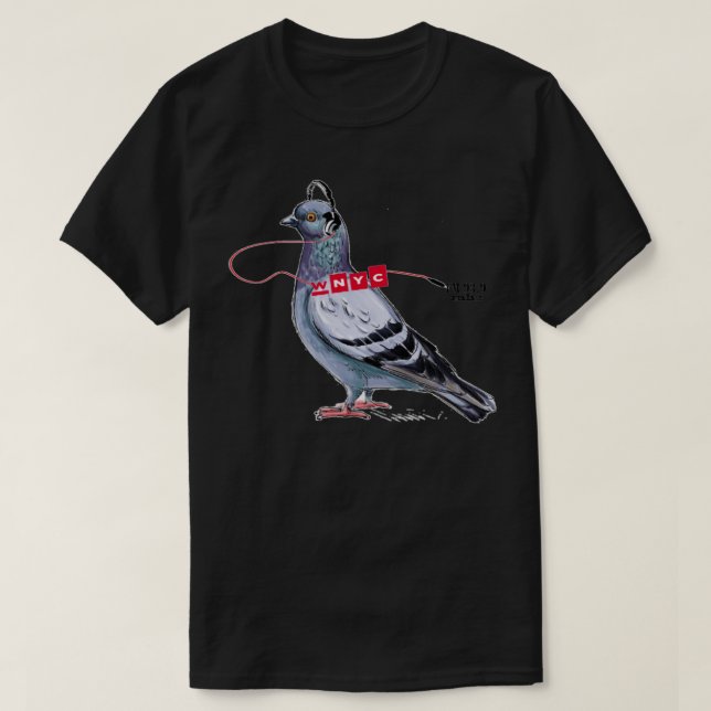 WNYC pigeon 24 T Shirt (Design framsida)