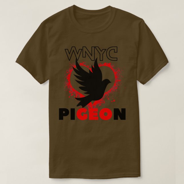 Wnyc Pigeon Edition T Shirt (Design framsida)