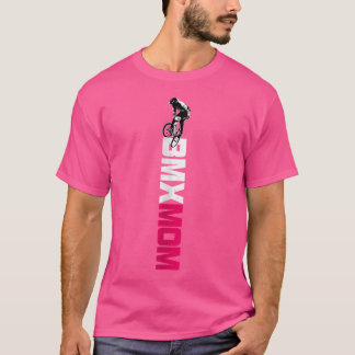Wo Bmx Mamma Women's Distress Cycling Bmx Mamma T Shirt