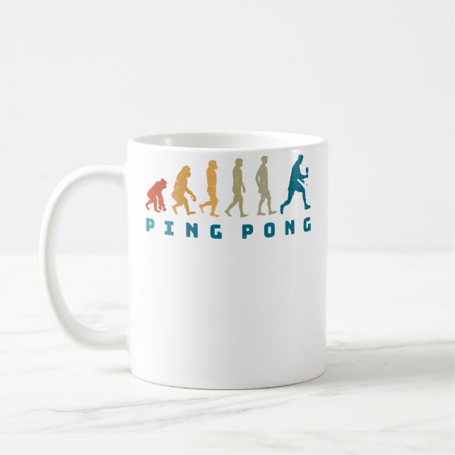 Wo Bordtennis Evolution Av Pingis Kaffemugg (Vänster)
