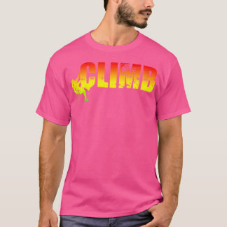 Wo Bouldering Klättrare Tjejer Klättra Kläder Klip T Shirt