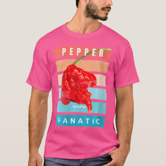Wo Carolina Reaper Pepper Fan T Shirt