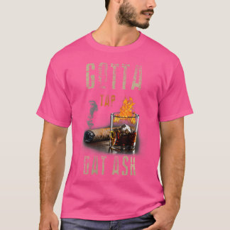 Wo Cigars Måste Knacka Ask Cigarrett Och Rökning T Shirt