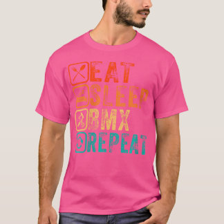 Wo Eat Sömner Bmx Upprepa T Shirt