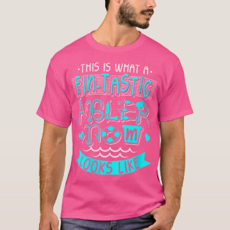 Wo Fintastic Angler Mamma Mor Fish Fishher T Shirt