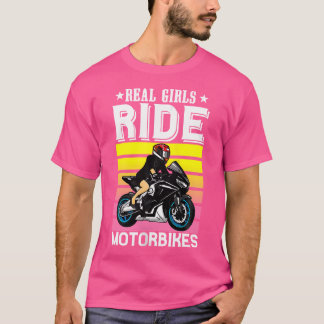 Wo Funny Motorcycle Lover Motorbike T Shirt