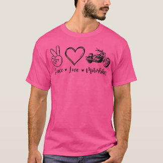 Wo Funny Motorcycle Lover Motorbike T Shirt