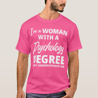 Wo Funny Psychology Graree Studenten Psycholog T Shirt