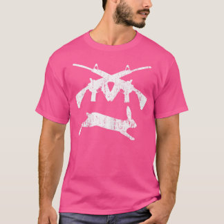 Wo Gun Bunny Ar-15 Rifles Hunter tävlingsstöt T Shirt