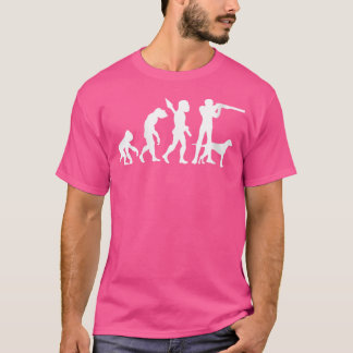 Wo Hunter Hunting Hund Hunt Gun Rifle Sports Evolu T Shirt