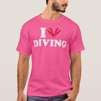 Wo I Kärlek Diving T Shirt