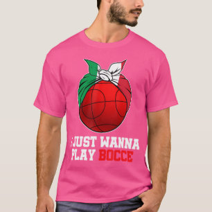 Wo Italilling Italien Bocci Player Bocce B T Shirt