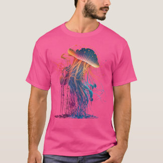 Wo Jellyfish Ocean Animal Dyka Jelly Fish T Shirt
