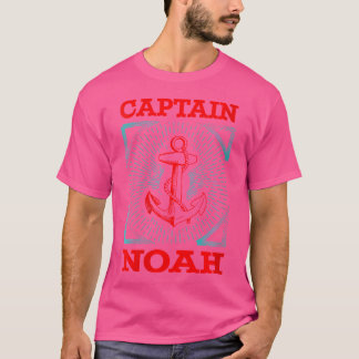 Wo Kapten Noah Personlig Namn Seaman Boating T T Shirt