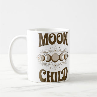 Wo Moon Child Moon Astronomy Stars Kaffemugg