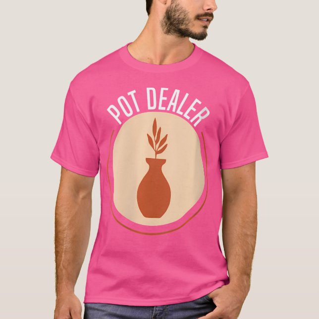 Wo Pot Krukmakare Keramik T Shirt (Framsida)