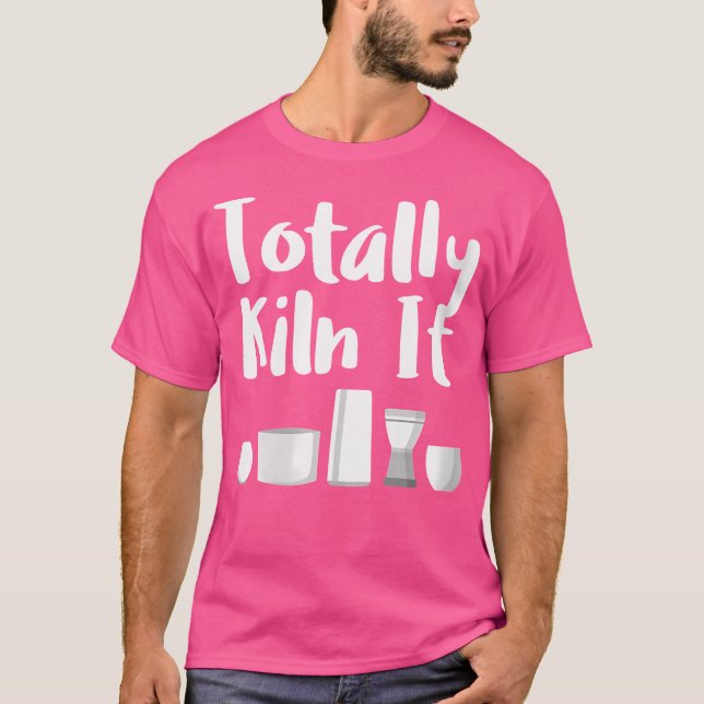 Wo Pottery Ceramics T Shirt (Framsida)