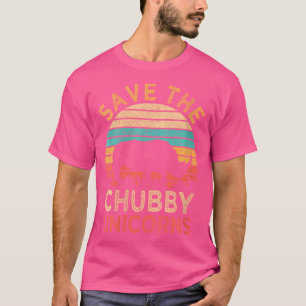Wo Rädda De Knubbiga Enhörningarna Rolig Noshörnin T Shirt