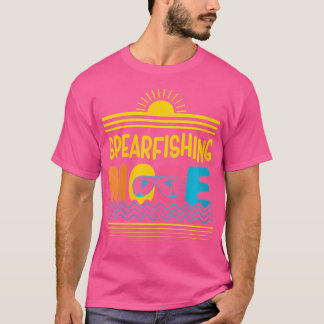 Wo Spearfisheries Mode Spearfisher Äventyr Sports T Shirt