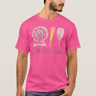 Wo State Fair Vibes Fair Thmet Birthday Rodeo T Shirt