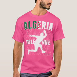 Wo Stolt Algeriet Bordtennis Älskare Jersey Algeri T Shirt