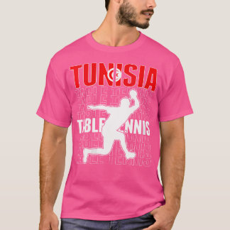 Wo Stolt Tunisien Bordtennis Älskare Tröja Tunisie