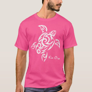 Wo Symbol Turtle New Zealand Kia Ora Culture Haka T Shirt