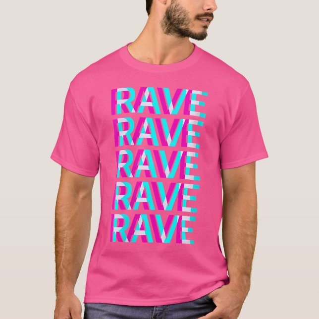 Wo Techno House Party För Edm Festival Goa Electro T Shirt (Framsida)