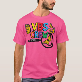 Wo Vbs 2025 Förstorad Vacation Bible School Fjäril T Shirt