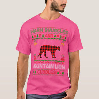 Wo Warm Snuggles and Mountain Lejon Cuddles Ugly L T Shirt