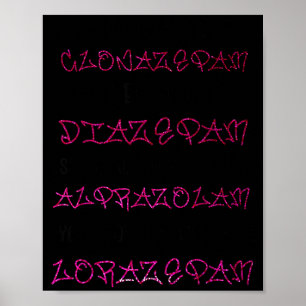 Woah Black Betty Klonazepam Woah Black Betty Diaze Poster