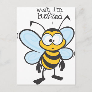 Woah - jag är Buzzed (Buzzzed) Vykort