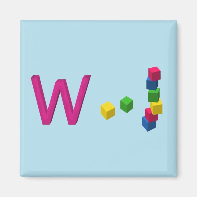 Wobly Fridge Magnet (Framsidan)