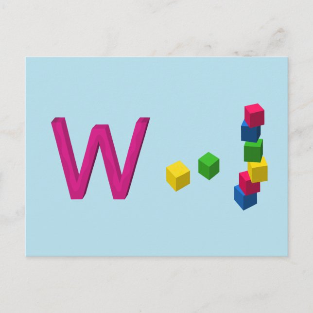 Wobly-kort Vykort (Framsida)
