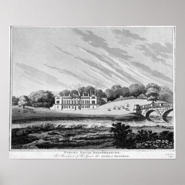 Woburn Abbey, Bedfordshire Poster (Framsidan)