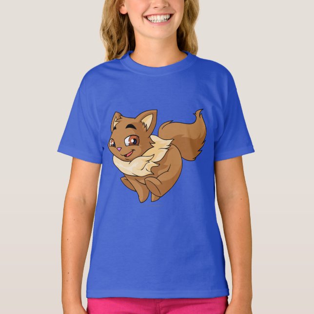 Wocky Brown Tee Shirt (Framsida)