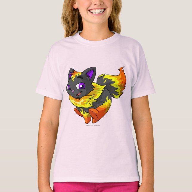 Wocky Fire Tee Shirt (Framsida)