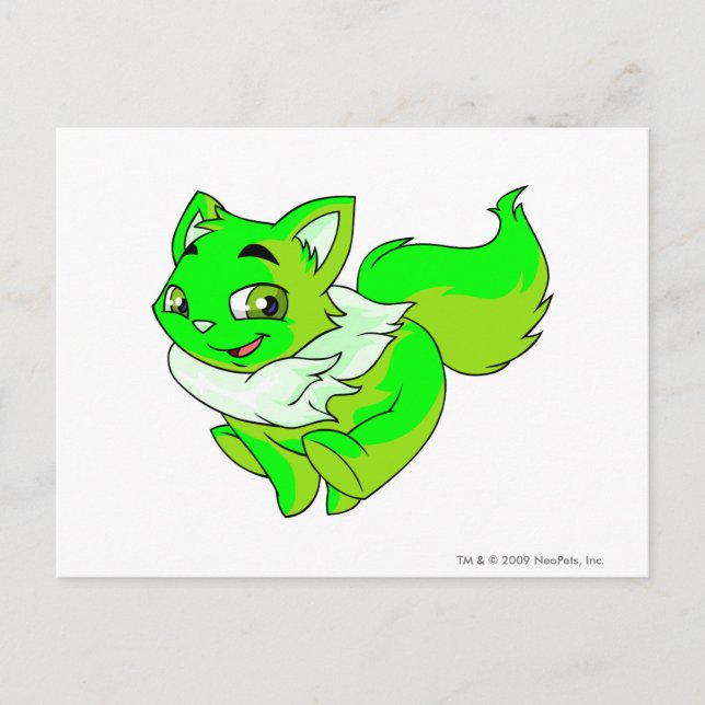 Wocky Glowing Vykort (Framsida)