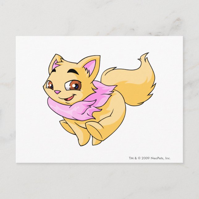 Wocky Gult Vykort (Framsida)