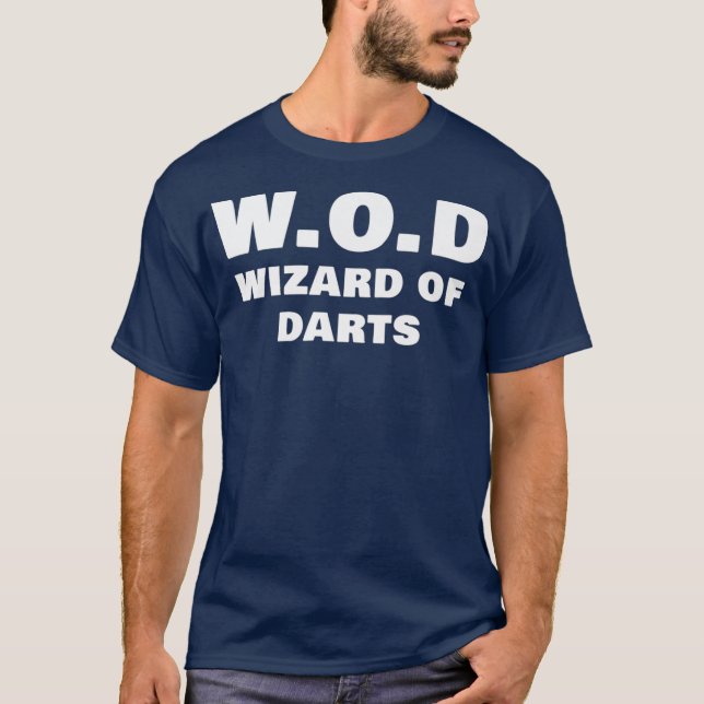 WOD-guiden för Darts Premium T Shirt (Framsida)
