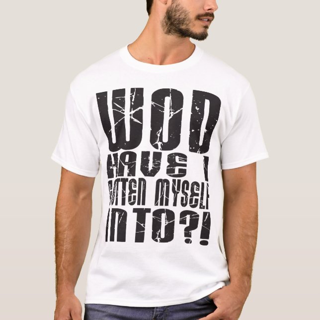- WOD har I som fås jag själv in i?! - Tända Tröja (Framsida)