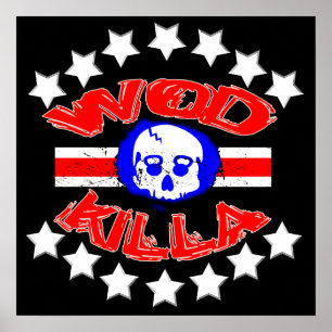WOD Killa - Kettle Skull Poster från RX-projekt