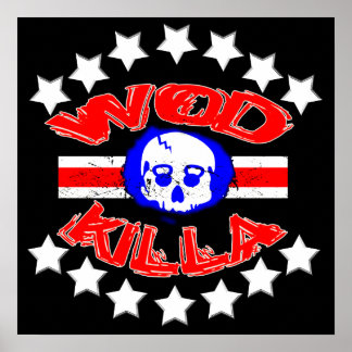 WOD Killa - Kettle Skull Poster från RX-projekt
