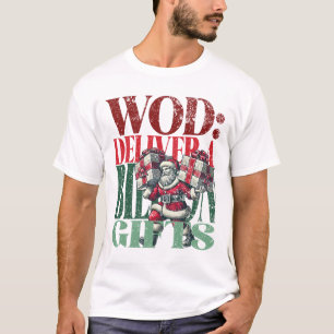 WOD-Roligtens julversion av Fitness Terms T Shirt