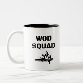 WOD-SQUAD - Crossfit-Inspirerat unikt Två-Tonad Mugg